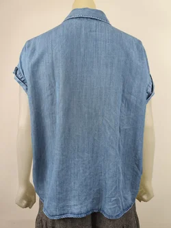 C&A, Damenbluse Jeans, Gr. L – Vorschau 3
