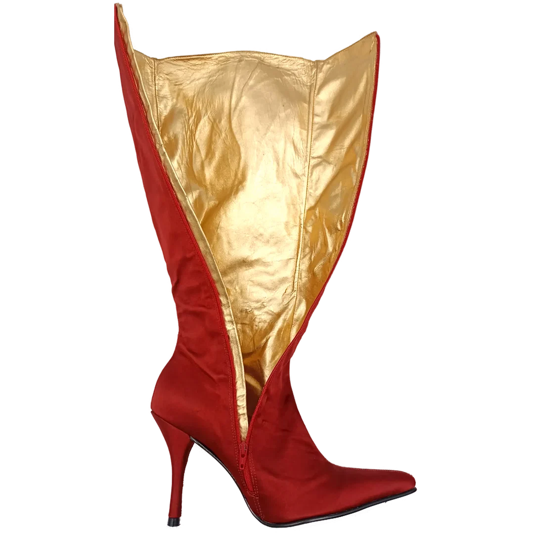 Vizzano Ana Hickmann Damenstiefel rot Gr. 37 – Bild 10