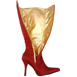 Vizzano Ana Hickmann Damenstiefel rot Gr. 37 - Bild 10