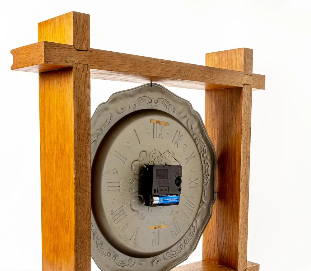 Stöcker Wanduhr im Holzrahmen – Bild 2