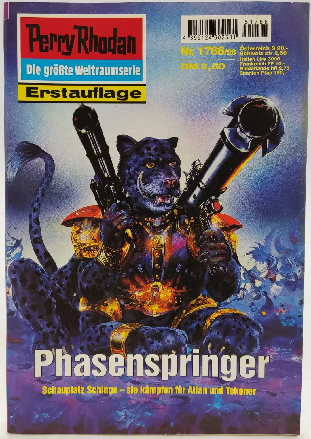 Romanheft Perry Rhodan Phasenspringer Erstauflage Nr.1766 - Bild 2