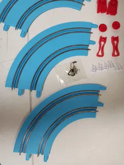 Carrera 1 First Rennbahn Paw Patrol Hellblau + 4 Kurven Elemente - Bild 5