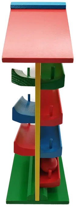 Kugelbahn-Holzhaus | Gut Erhaltenes Spielzeug - Bild 2