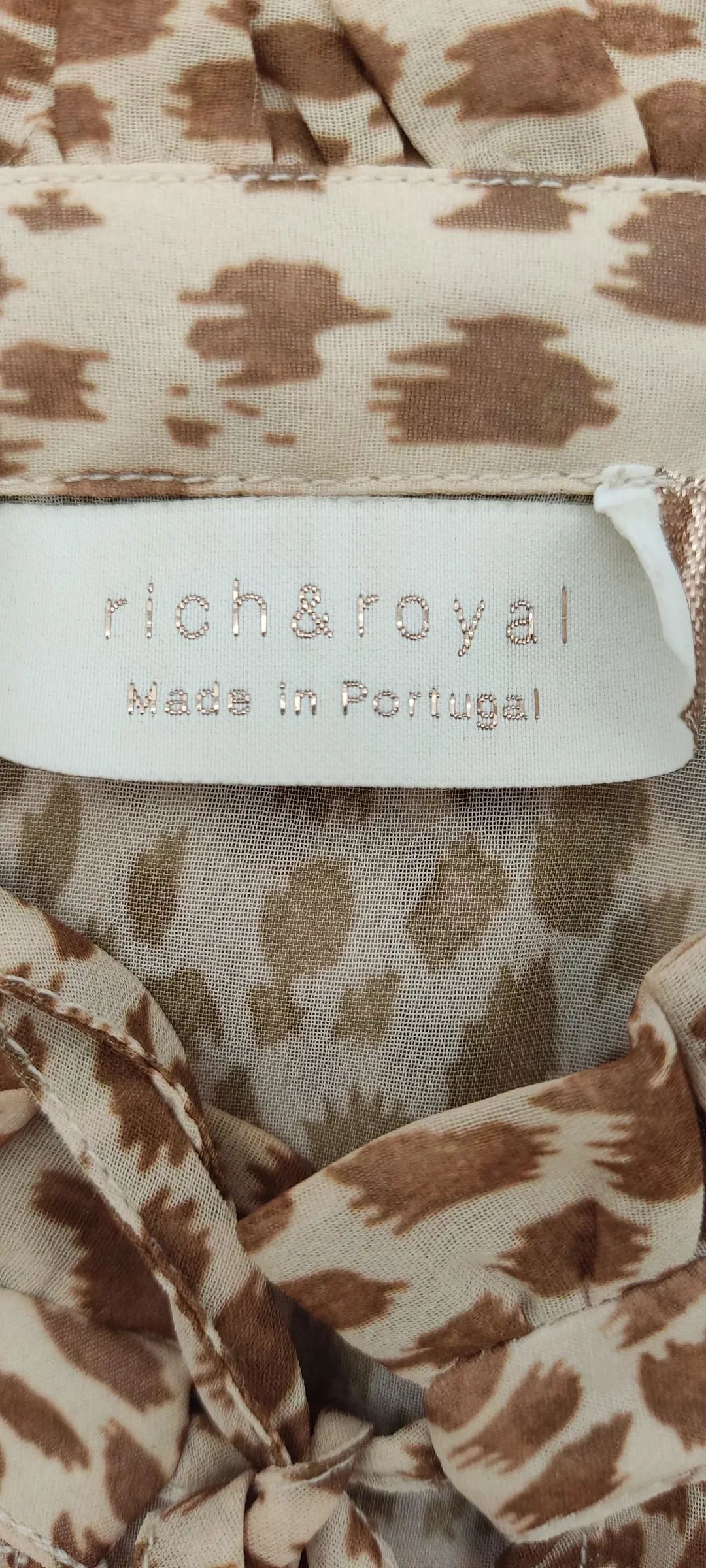 Rich&Royal Bluse Leomuster | Alltags-Chic – Bild 8