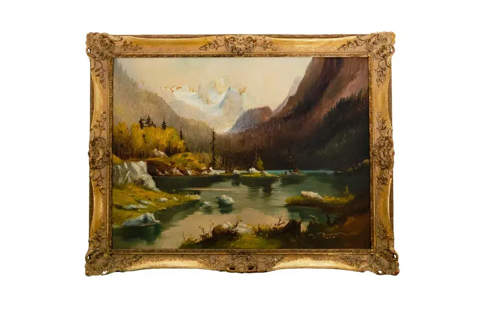 Landschaft ÖlgemäldeFranz Bucar - Bild 1