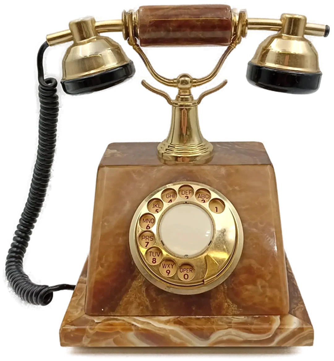 Retro Drehscheibentelefon Made in Italy – Bild 2