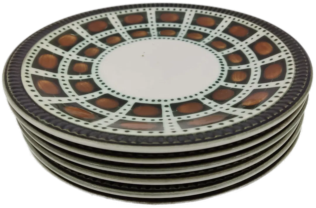 Boch Belgium  Bernadette Teller 6 Stück - Bild 1