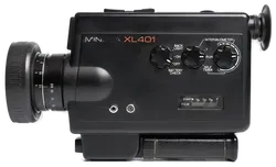 Minolta XL401 Super-8 Filmkamera mit Rokkor-Macro 8.5–34mm f/1.2 inkl. Ledertasche & Anleitung (DE) - Bild 2