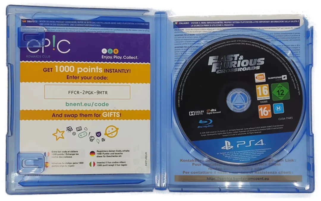 Playstation Sony PS4 Spiel "Fast & Furious Crossroads" – Bild 3