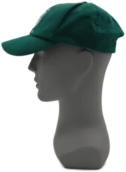 Baseballkappe grün mit Aufdruck 
