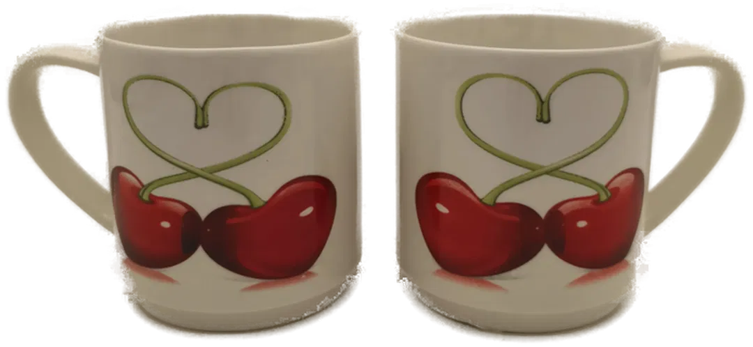 2 Kaffeehäferl, Teehäferl Herz, Valentinstag - Bild 1