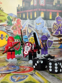 Lego Das Spiel. Knights Kingdom - Gesellschaftspiel - Ravensburger – Vorschau 5