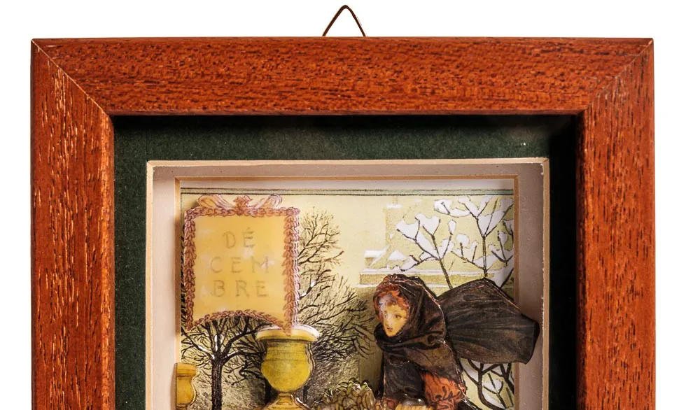 3D Bild "Dezember" handmade – Bild 2