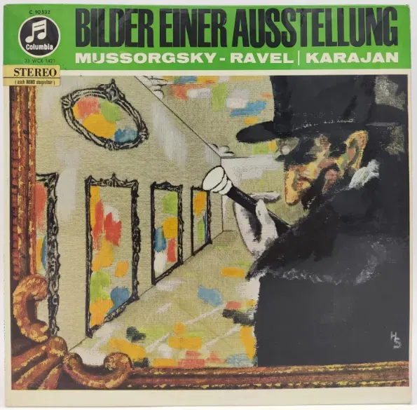 Vinyl LP - Mussorgsky, Ravel, Karajan - Bilder einer Ausstellung  - Bild 2