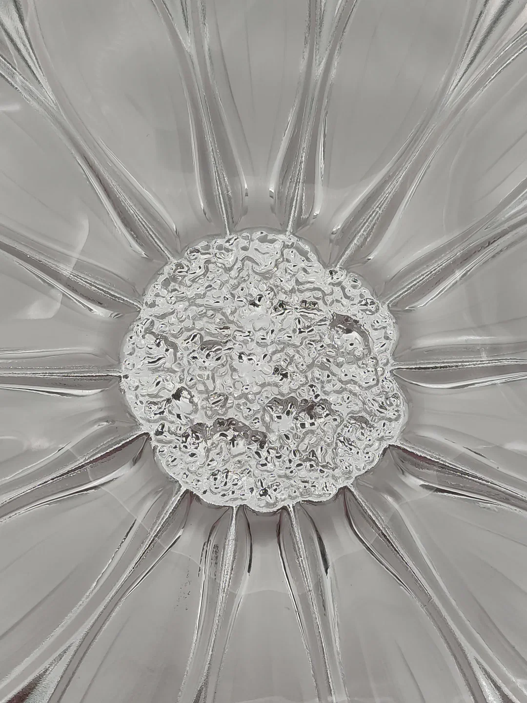 Kristall-Servierplatte Mikasa Transparent | Sunflower Frost – Bild 5