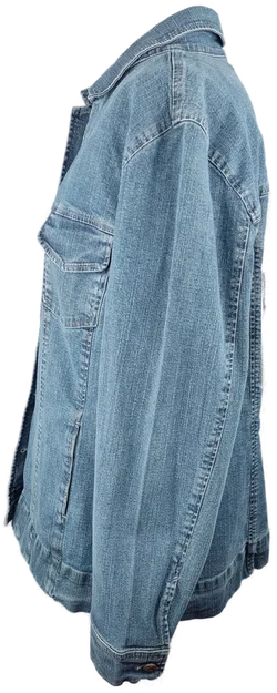 Hammer Jeansjacke Bestickt | Einmaliges Unikat – Vorschau 3