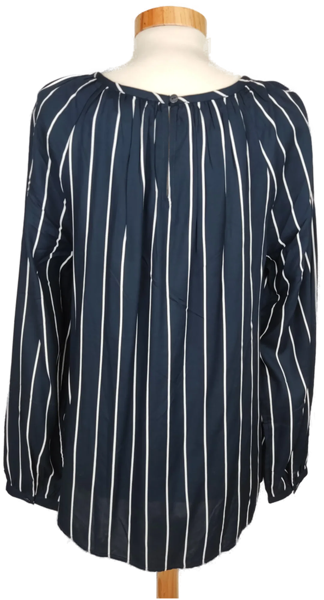 Street One Damen Bluse dunkelblau/weiß gestreift - M/38 – Bild 2