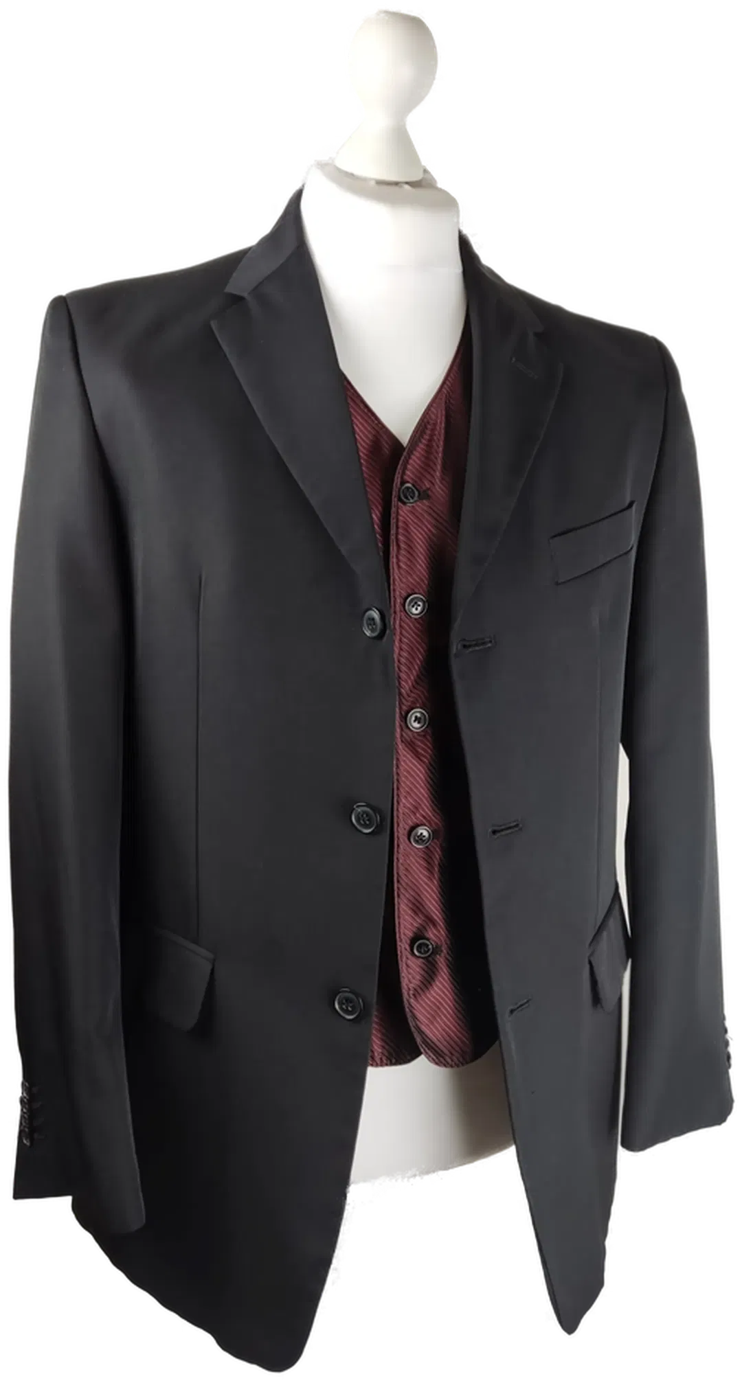 Herren Anzug Angelo Litrico Gr. 50 3-teilig | Moderner Klassiker/ professionell gereinigt - Bild 4