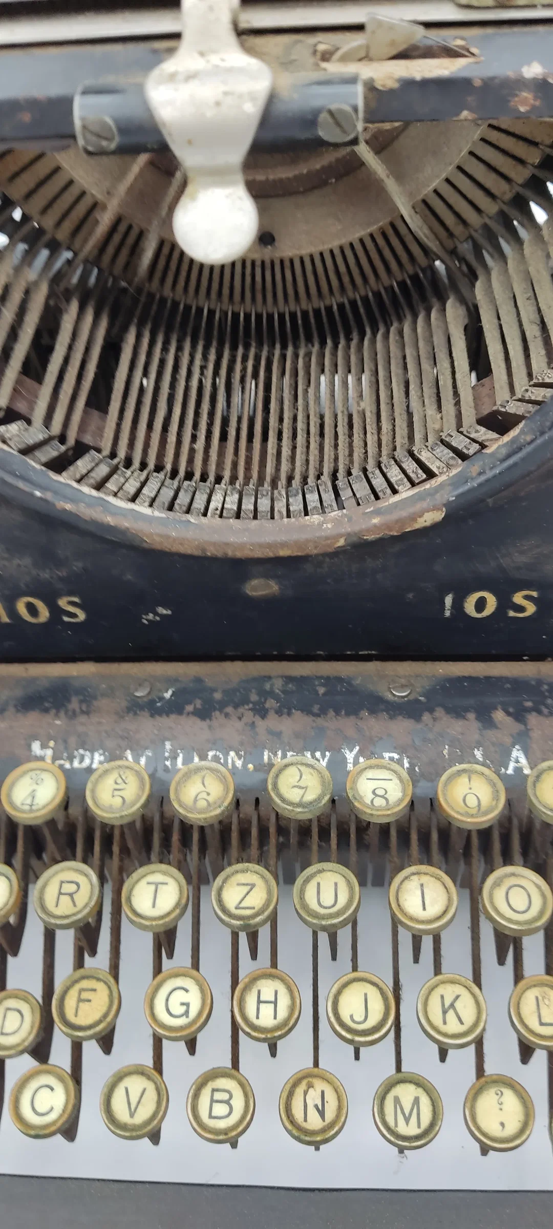 Schreibmaschine Remington 10S USA 1920er Vintage – Bild 5