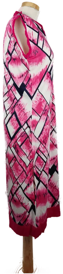 Laura Dennis Damen-Midikleid rosa gemustert - XXL/44 - Bild 3