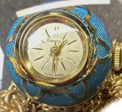 Vintage Oriosa Swiss Made Uhr/Halskette - Bild 2
