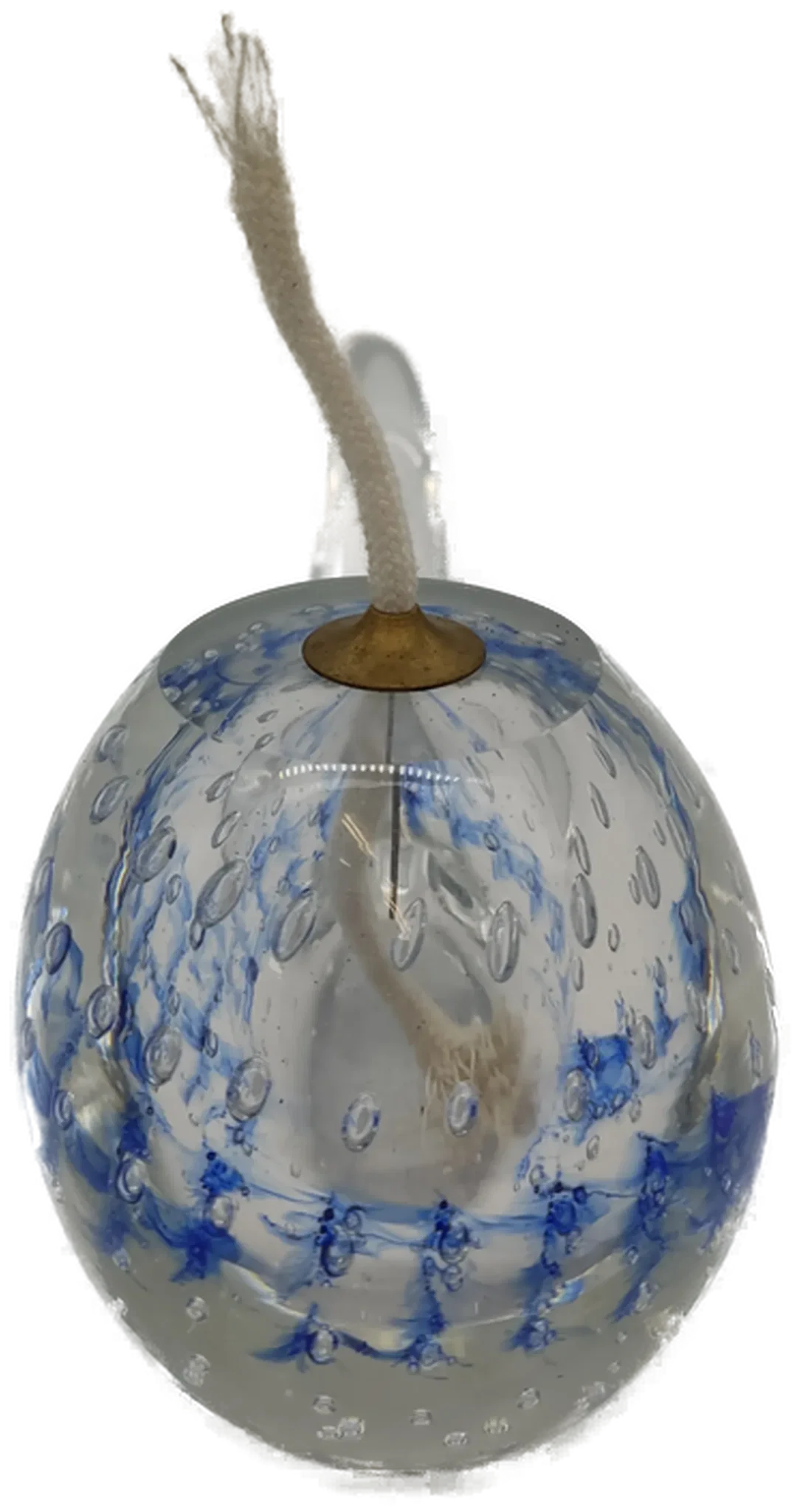 Öllampe Glas in Pfeifenform – Bild 3