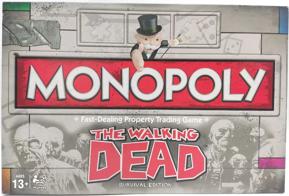 Monopoly, The Walking Dead Edition - Gesellschaftsspiel, Hasbro  - Bild 4