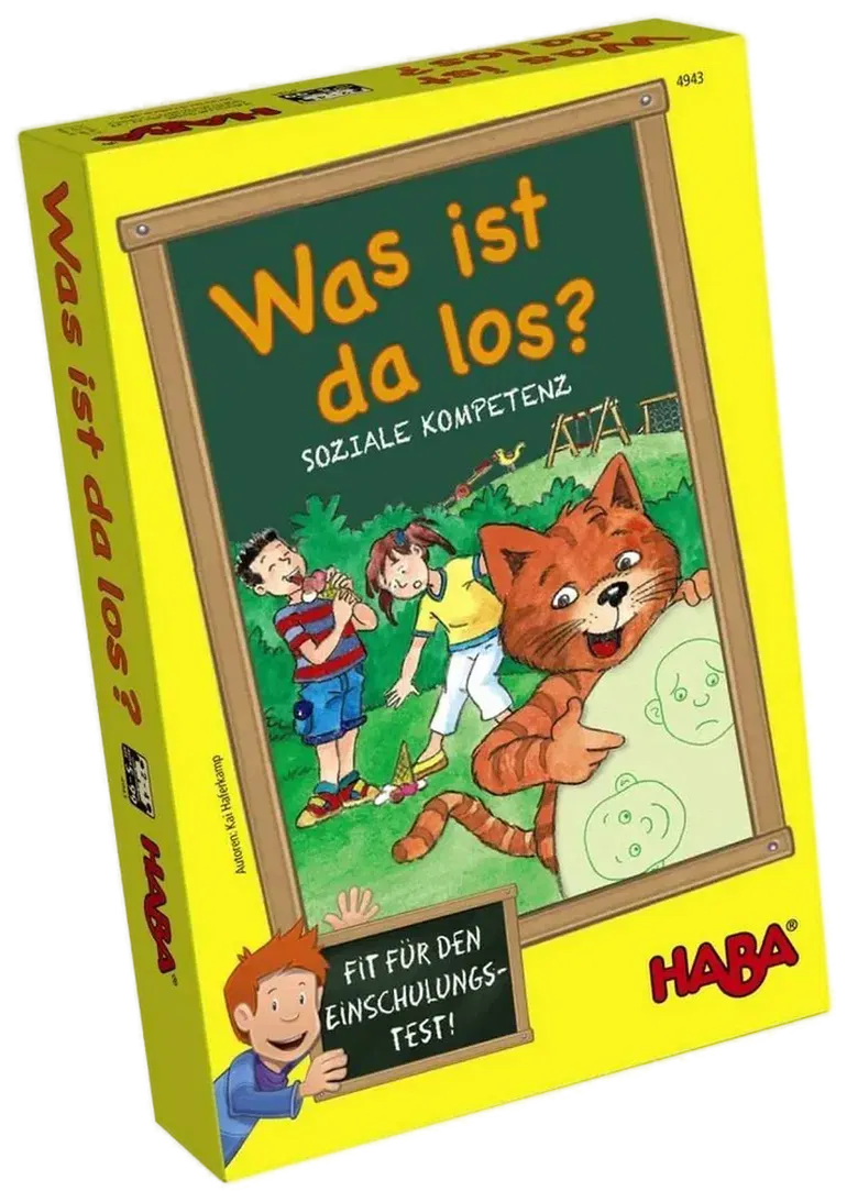 Was ist da los? – Soziale Kompetenz – Fit für den Einschulungstest (HABA, 2012) – neu & original verschweißt - Bild 1