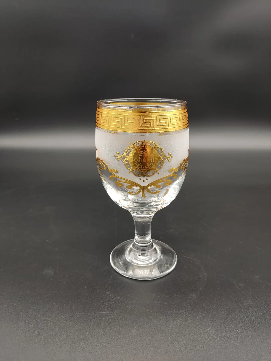 6 Gläser mit Golddekor – Bild 4