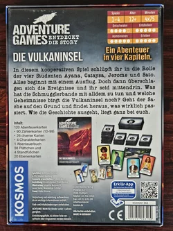 ADVENTURE GAMES Entdeckt die Story - Die Vulkaninsel - - KOSMOS - Bild 2