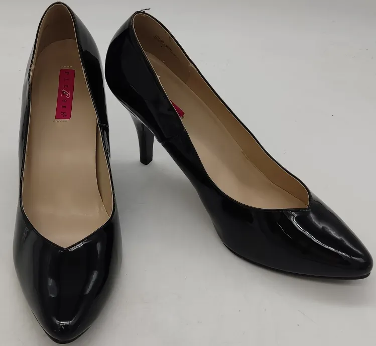 Pleaser Damen High-Heels Lack schwarz Größe 49 - Bild 4
