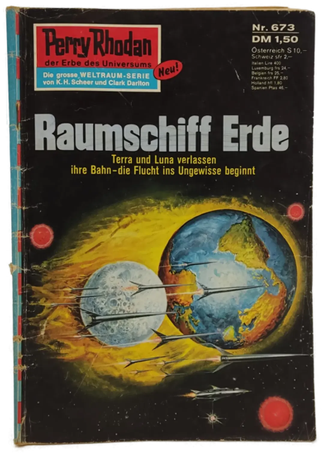 Romanheft Perry Rhodan Raumschiff Erde Erstauflage Nr.673 - Bild 2