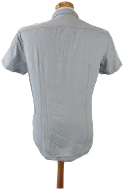 Tom Tailor Denim Herrenhemd, hellblau - Gr. M - Bild 3