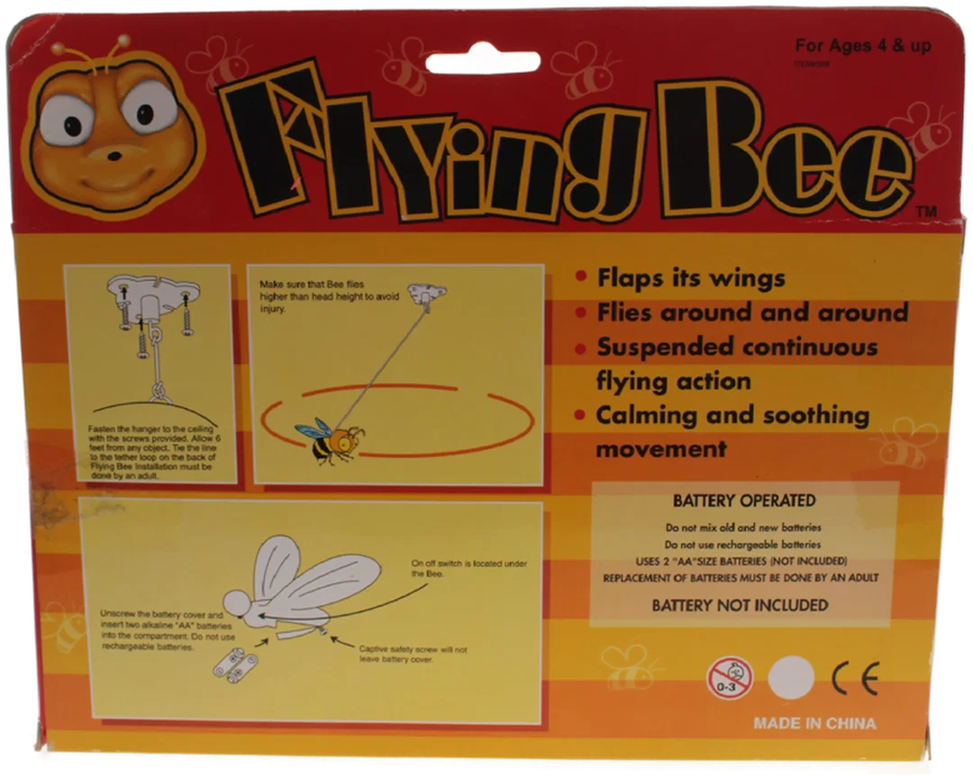 Flying Bee – Batteriebetriebene Fliegende Biene, Originalverpackt, ab 4 Jahren – Bild 3