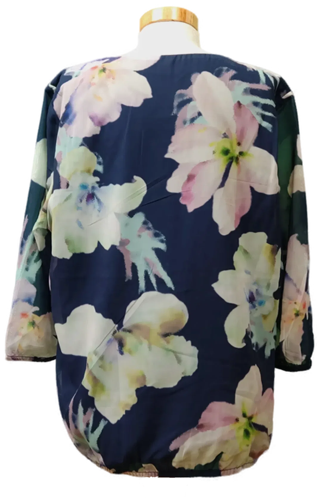 FairLady Dreiviertel Bluse gemustert Gr. L – Bild 2