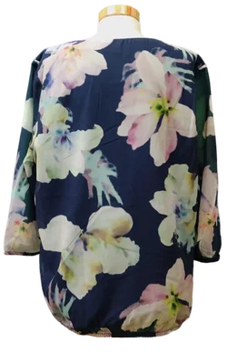 FairLady Dreiviertel Bluse gemustert Gr. L - Bild 2