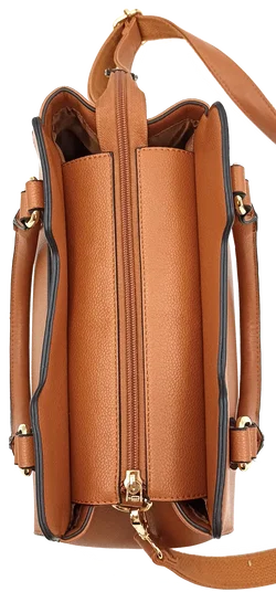 Igolumon Damen Henkeltasche congnac – Vorschau 6