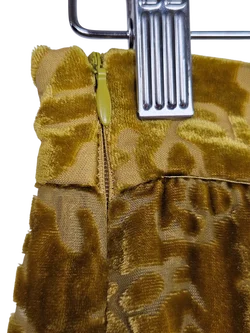 Koton Damen Rock, gold-gelb - Gr. L / 40  - Bild 3
