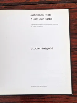 Kunst der Farbe - Studienausgabe - Johannes Itten - E. A. Seemann - Bild 3