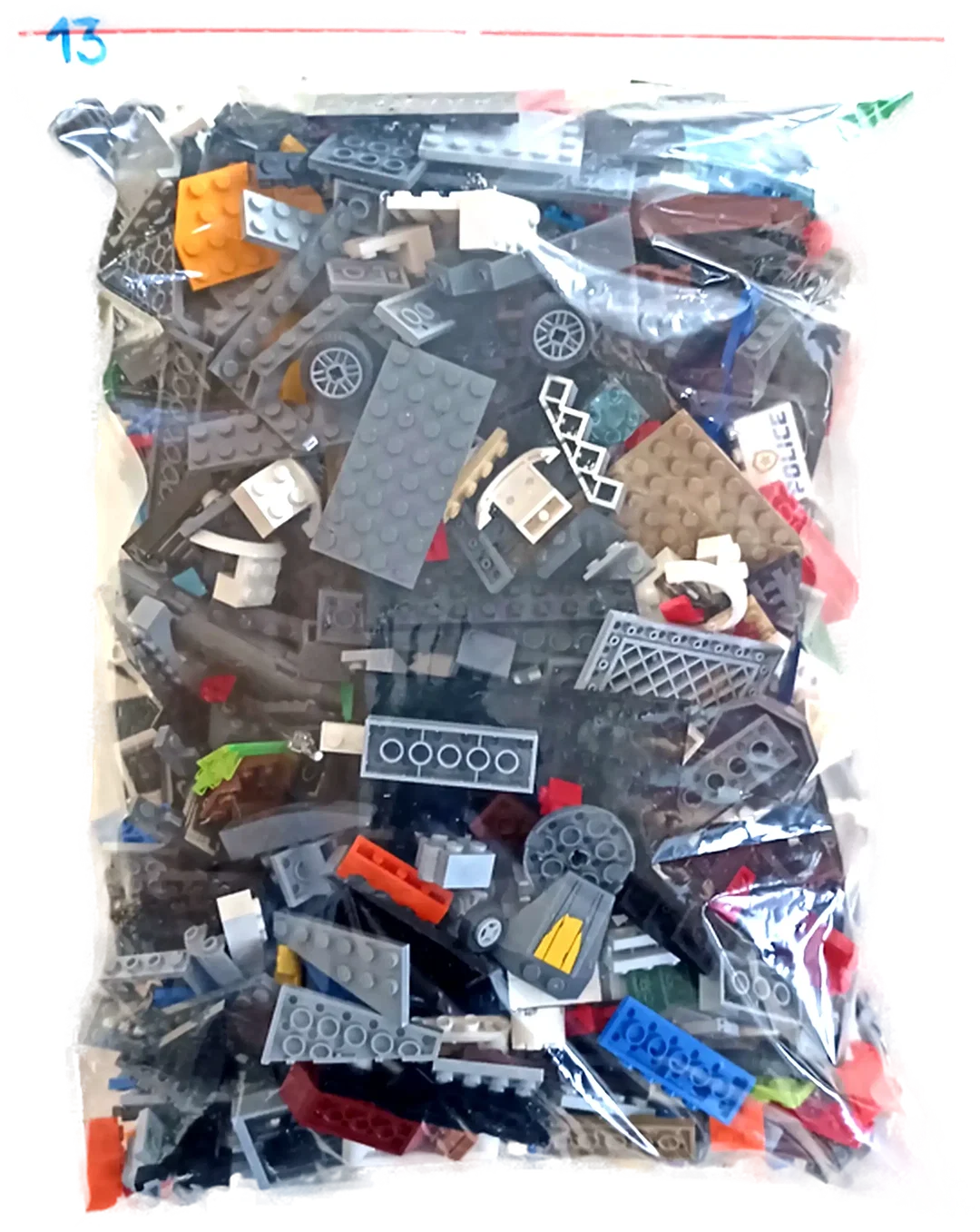  1,5 Kilo LEGO Steine gemischt Nr. 13 - Bild 1