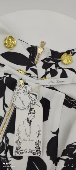 Miss Rosier Rock mit Rosenmuster - Bild 2