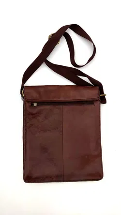 PAT CALVIN Herren-Umhängetasche, dunkelbraun - Bild 3