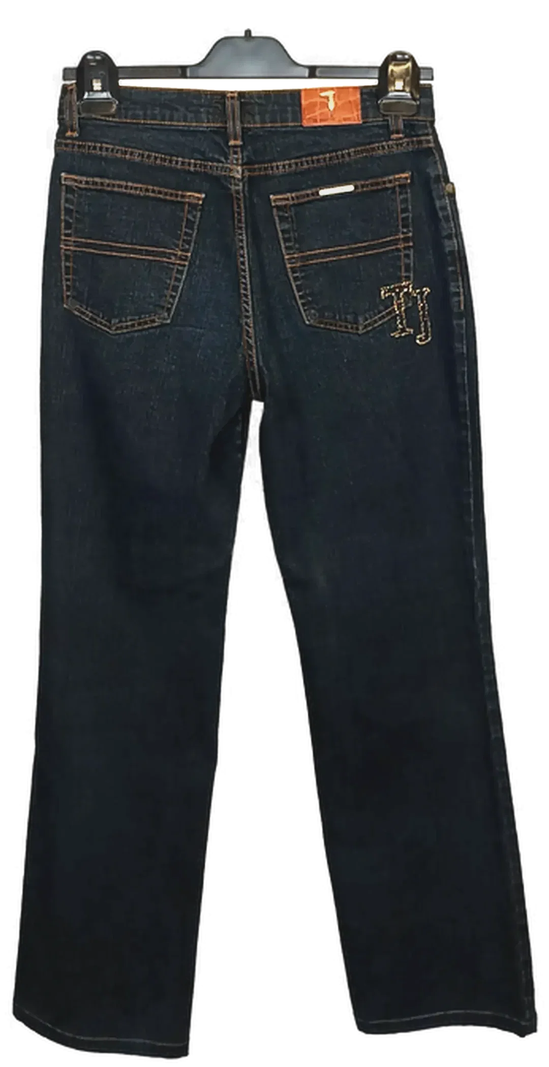Trussardi Jeans Damen Jeans dunkelblau Gr. UK 28 – Bild 2