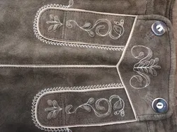 Damen Lederrock Spieth and Wensky GR. 38; Länge 46cm - Bild 3