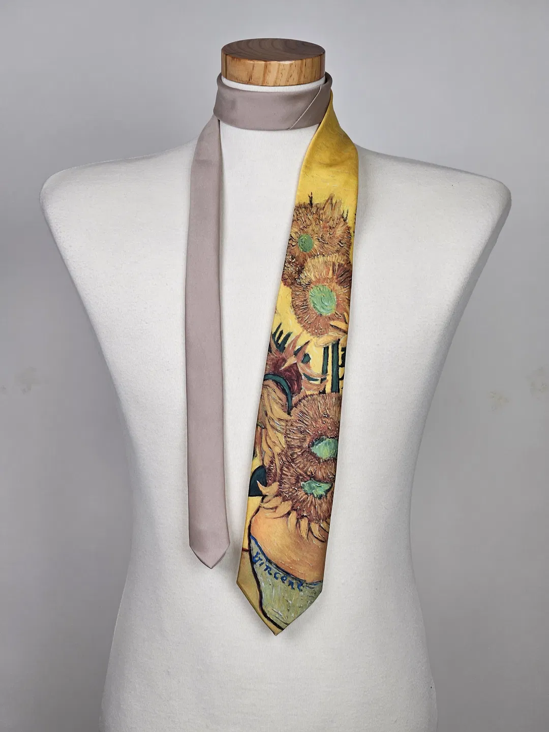 Vintage Ralph Marlin Krawatte Vincent van Gogh 