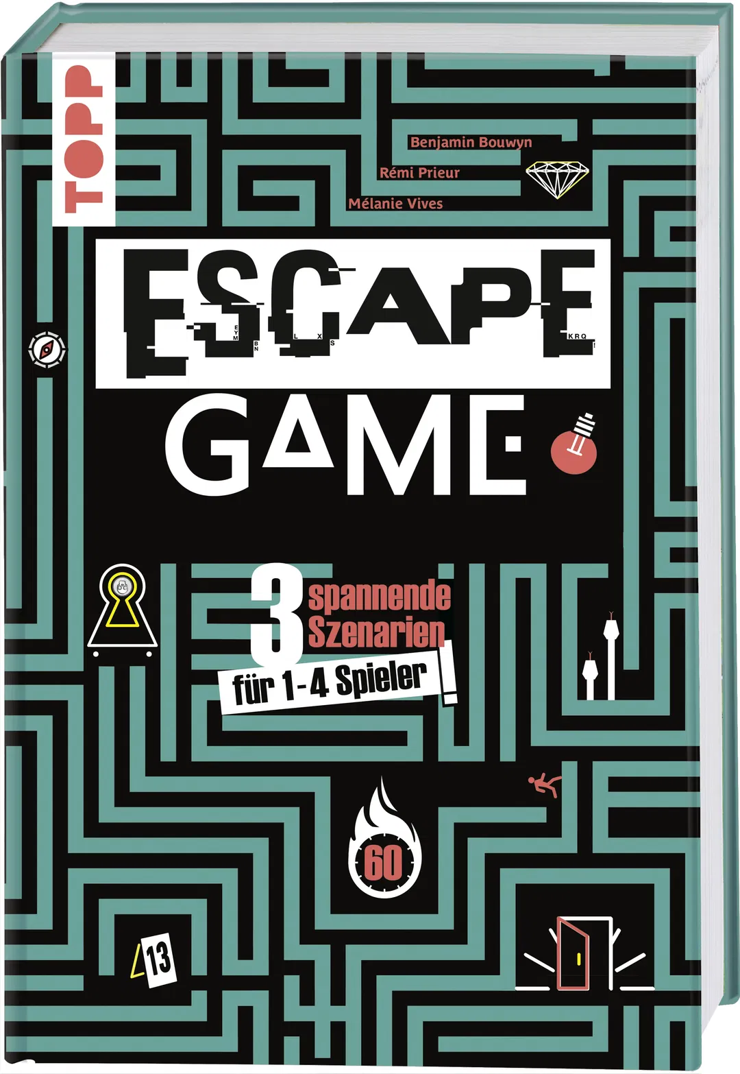 Escape Game - 3 spannende Szenarien - Rémi Prieur, Benjamin Bouwyn, Mélanie Vives - Bild 1