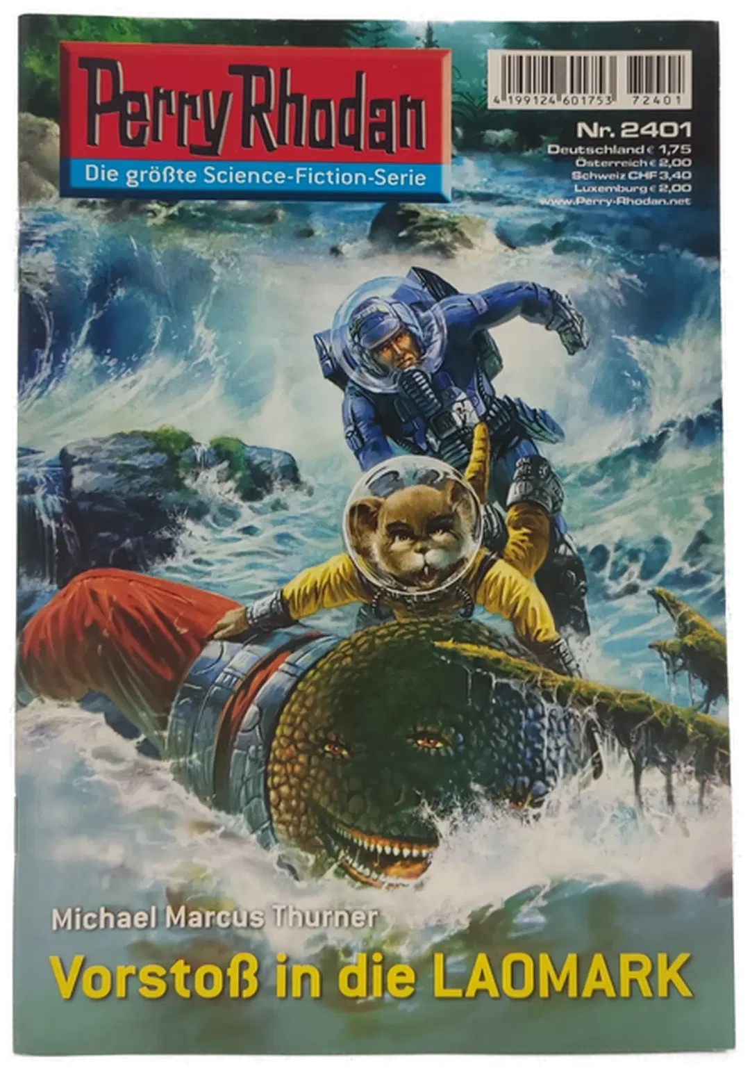 Romanheft Perry Rhodan Vorstoß in die LAOMARK Erstauflage Nr.2401 - Bild 2