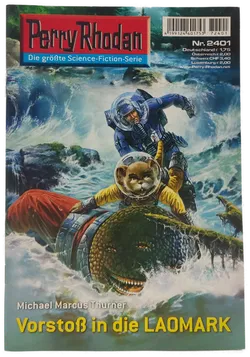 Romanheft Perry Rhodan Vorstoß in die LAOMARK Erstauflage Nr.2401 - Bild 1
