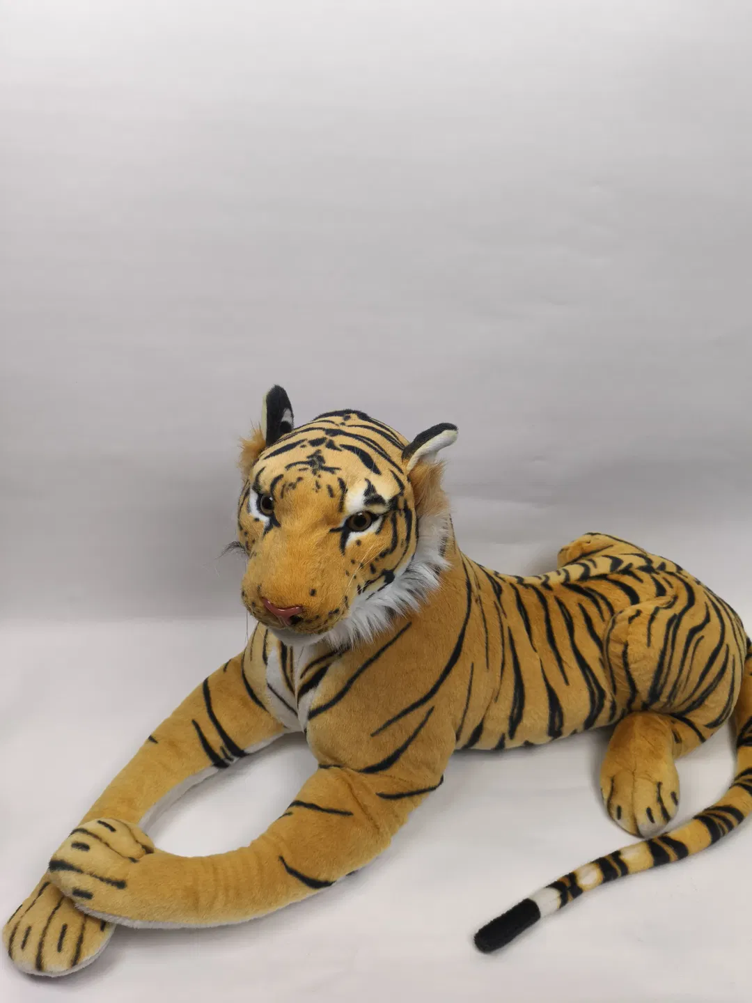 Plüschtier Tiger XL 160 cm lang 50 cm hoch Weihnachten - Bild 1