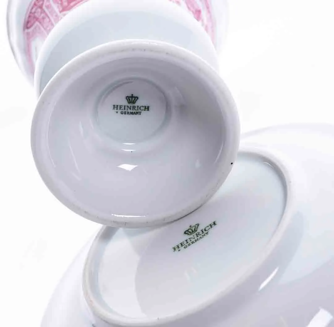 Heinrich Kaffeeservice Porzellan-Set, 12 Teilig – Bild 5
